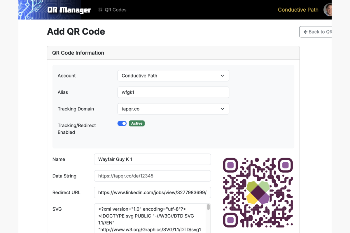 QR Manager - QR Code Management