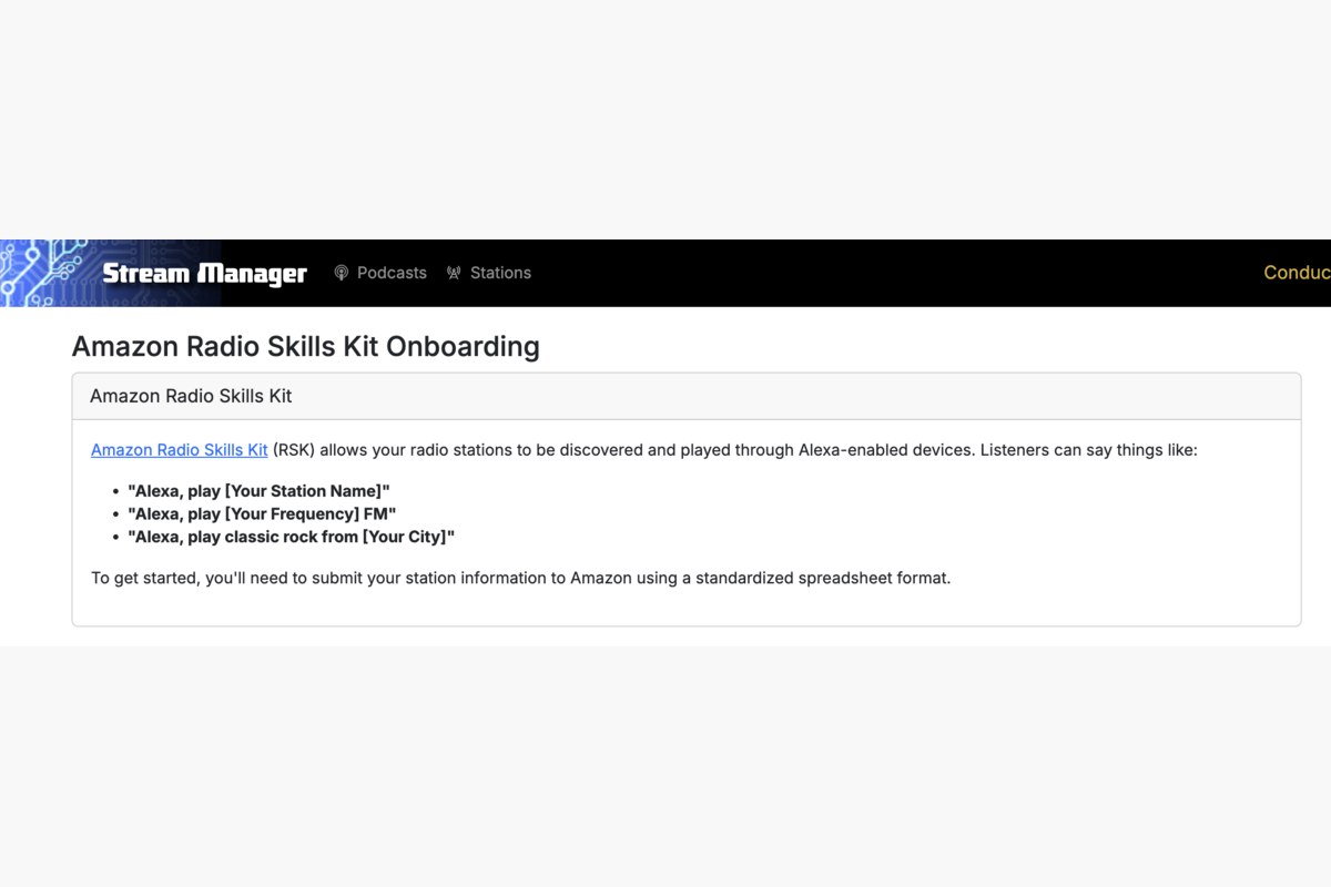 Stream Manager - QR Code Generation